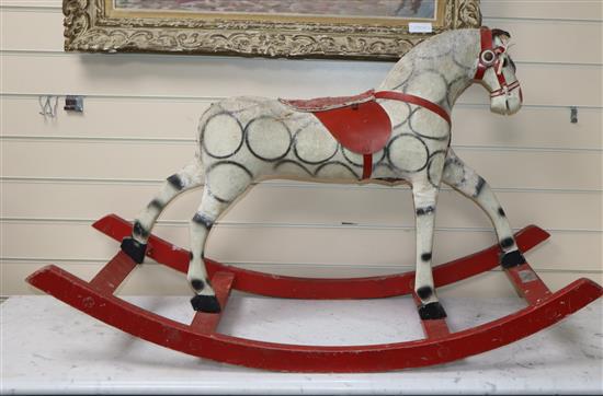 A rocking horse